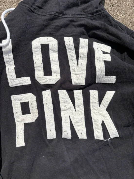 PINK Victoria's Secret Girls' Aqua Blue Logo Joggers & Assorted Hoodies - Pack - Picture 2 of 14